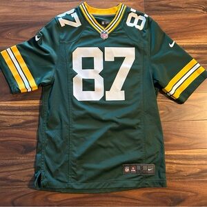 Nike Jordy Nelson Green Bay Packers Jersey Mens Sz S NFL Football Home #87
